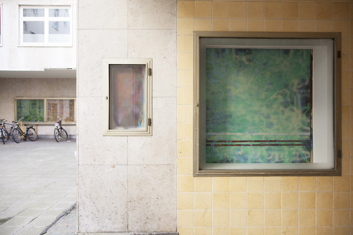 Tyra Tingleff • I gave the postman your name, installation view at Chert, Berlin, 2015
