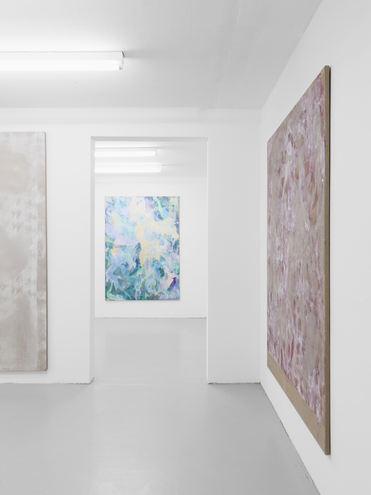 Tyra Tingleff • Closer Scrub, installation view at SALTS, Basel, 2015
