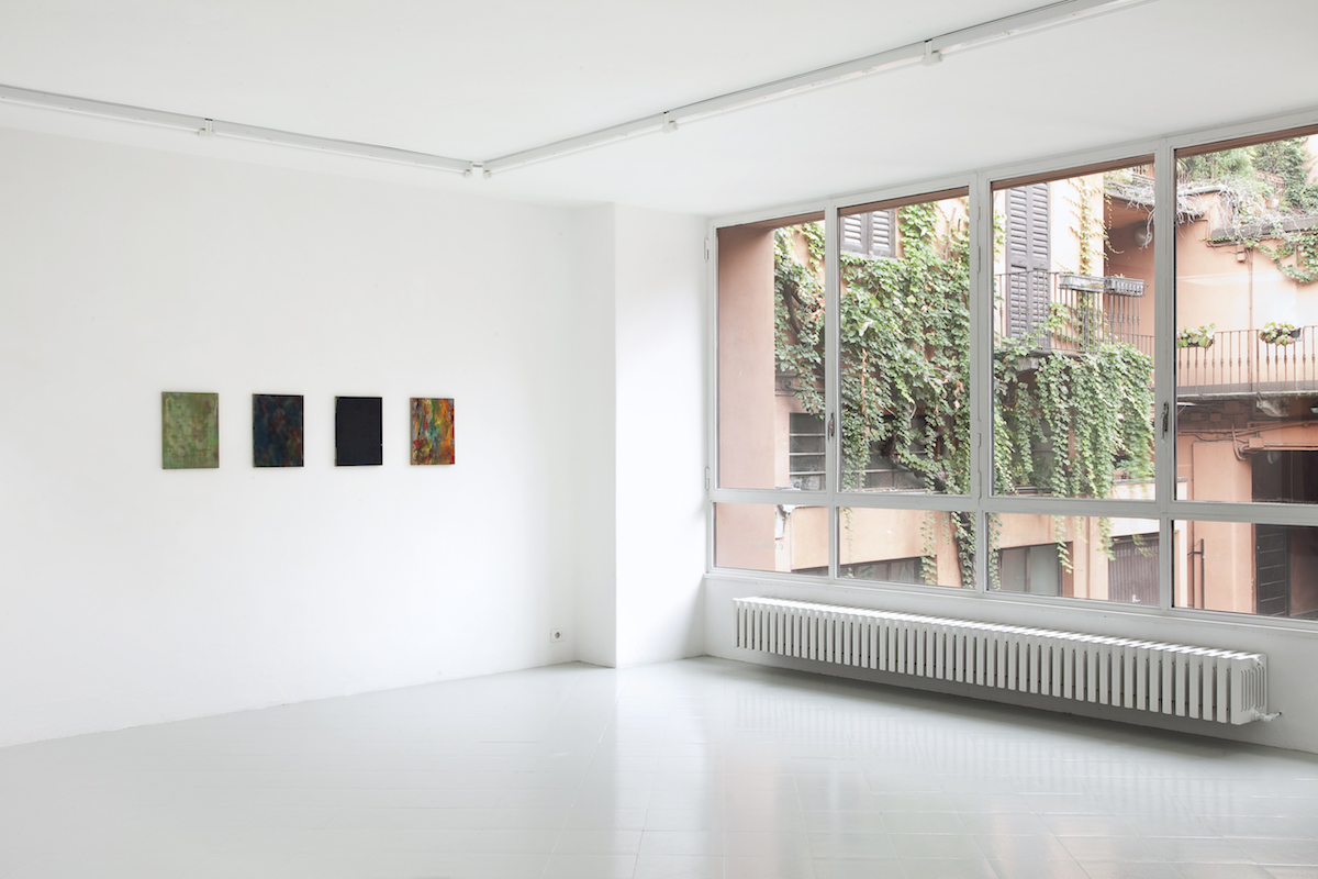 Tyra Tingleff • Studiolo #12, installation view at Studiolo, Milano, 2014