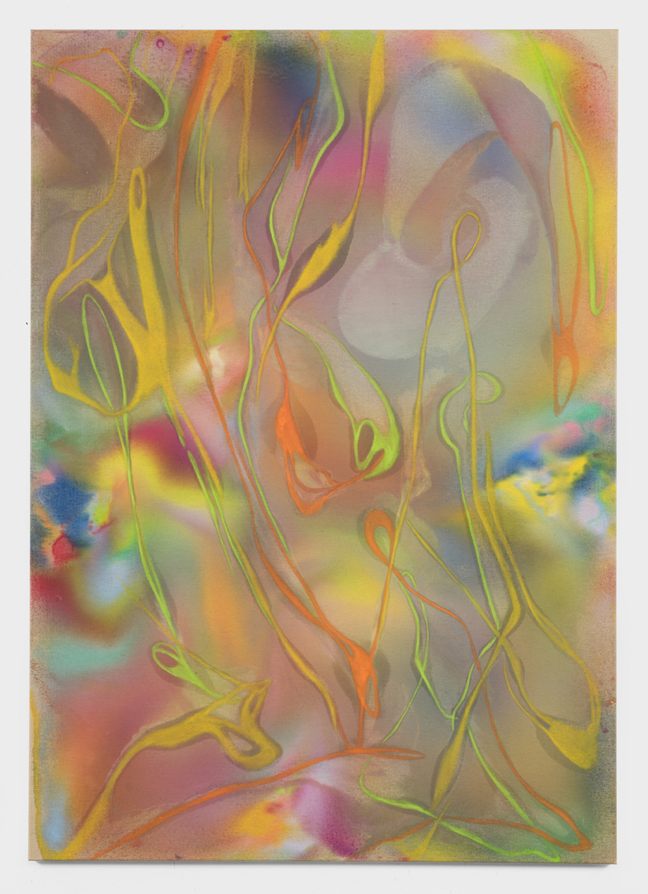 Tyra Tingleff. I ́m the war you can never win, Oil on raw linen, 170 x 120 cm, 2019