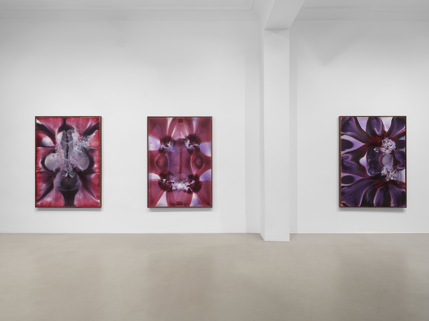 Tyra Tingleff. Pulse / Pause, installation view at ChertLüdde, Berlin, 2025