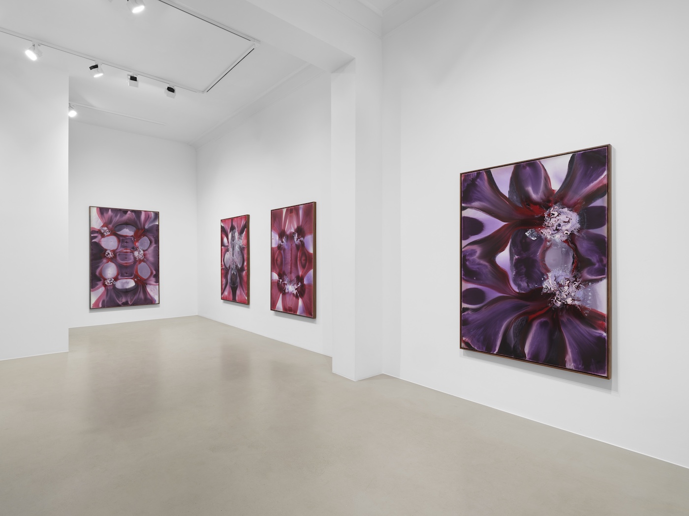 Tyra Tingleff. Pulse / Pause, installation view at ChertLüdde, Berlin, 2025