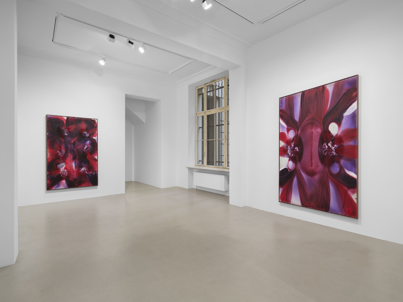 Tyra Tingleff. Pulse / Pause, installation view at ChertLüdde, Berlin, 2025