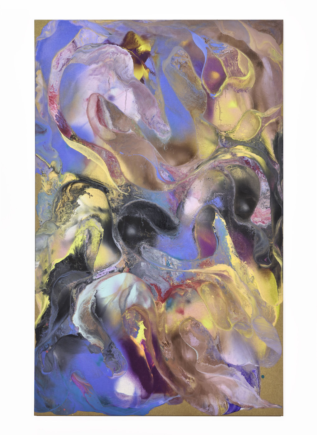 Tyra Tingleff. Give me the benefit of your experience, Oil on raw linen, 190 x 120 cm, 2022