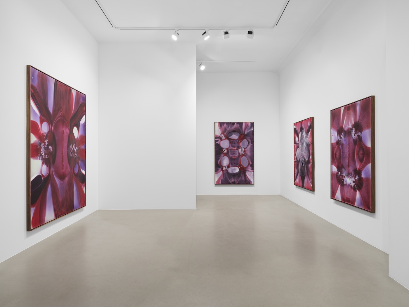 Tyra Tingleff. Pulse / Pause, installation view at ChertLüdde, Berlin, 2025
