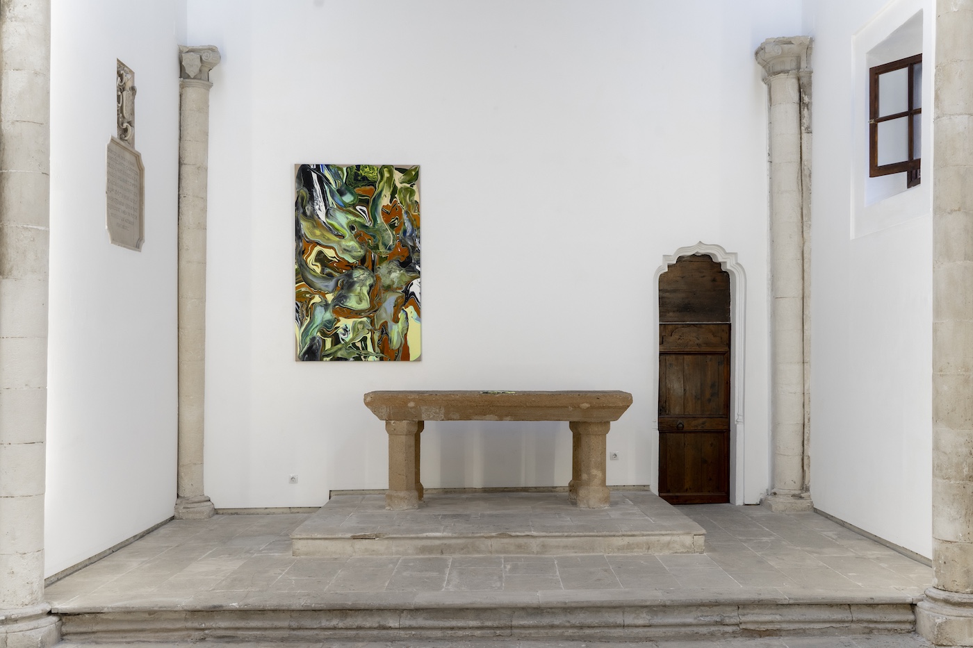 Tyra Tingleff. There are so many places I haven’t been in my closest surroundings, Installation view at Galerie Kewenig, Palma de Mallorca, 2023