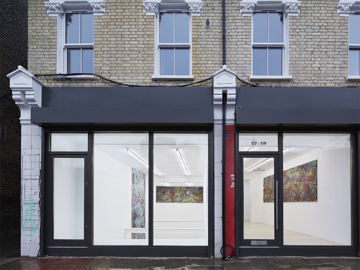 Tyra Tingleff. Will always be the opposite, Installation view at The Sunday Painter, London, 2018